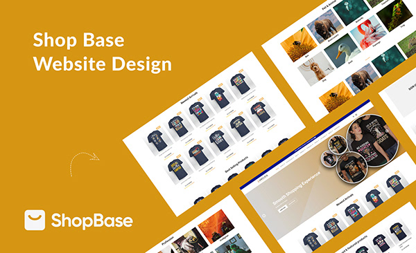 Shop Base Product Website Design