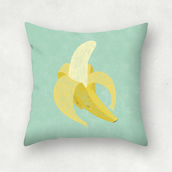 summer cool banana Fruit pattern digital color fresh