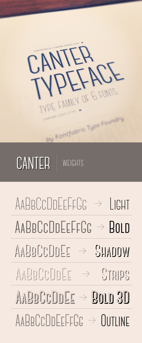 free font fonts Retro stylish Free font free fonts contemporary Typeface vintage layred Canter
