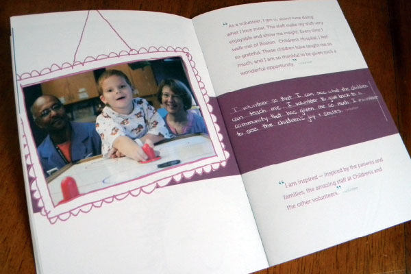 Booklet brochure nonprofit