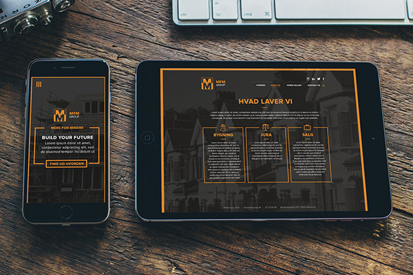 MFM Group - Web Design & Identity
