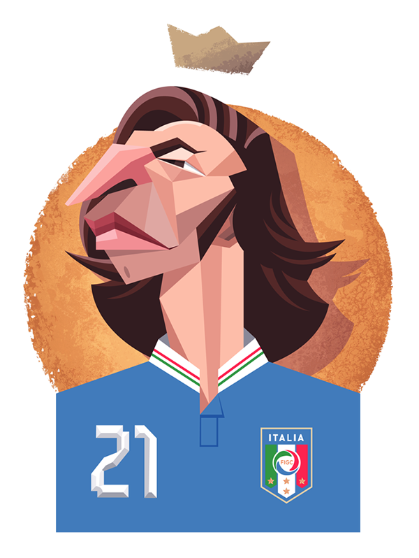 soccer football Pirlo Italy spain  EURO 2012 world cup iniesta ibrahimovic Ronaldo