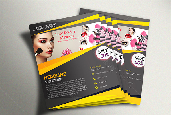 Health And Beauty/Fitness Flyer Design