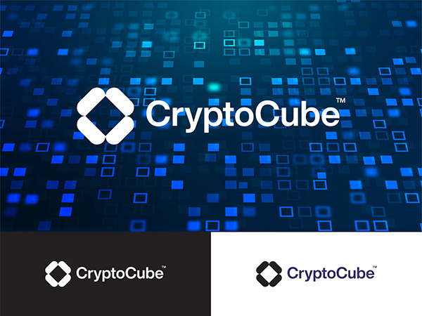 CryptoCube - Logo Design, Tech Logo, Brand Identity