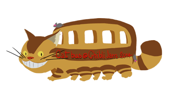Ghibli my neighbor totoro Cat bus catbus tonari no totoro totoro fanart doodle ghiblijam ghibli jam