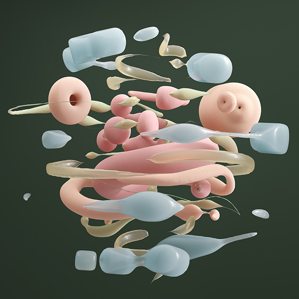 Blobs with Medium