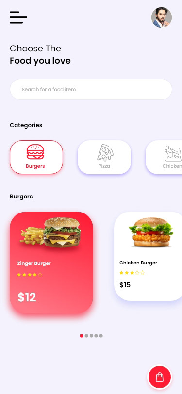 Adobe XD app app design delivery design Food  UI ui design