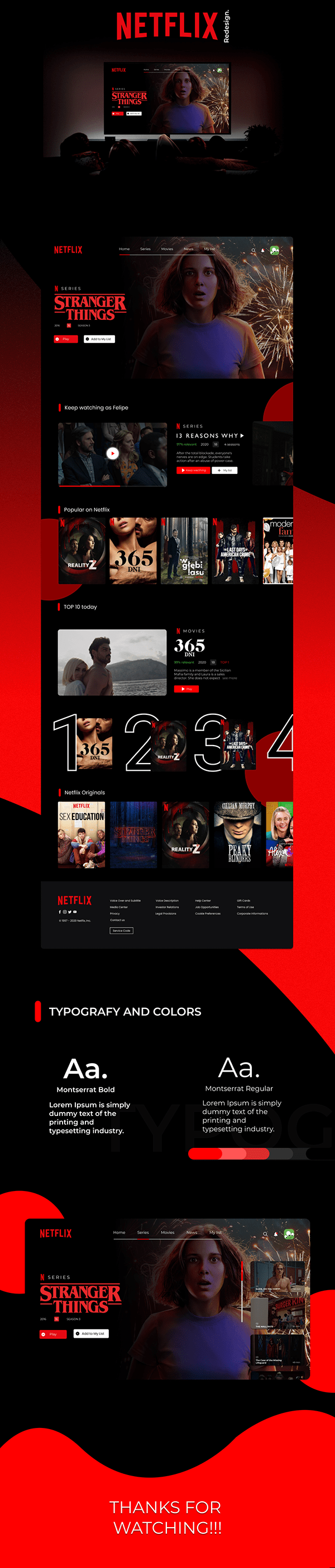 Netflix Redesign