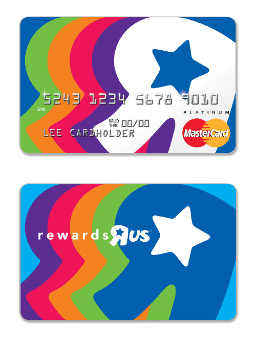 credit card rewards color