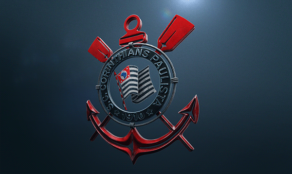 Corinthians - Logo 3d