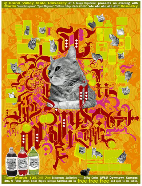 poster graphic letterpress collage sundance