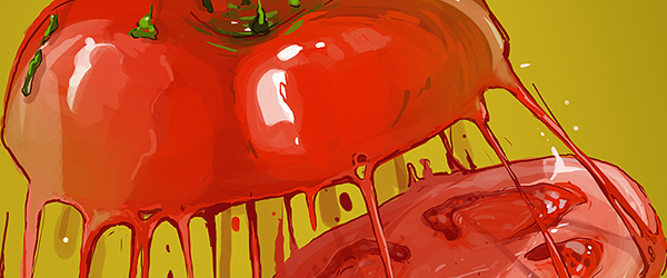 Georgi Dimitrov Erase apple illustrations logo vitamin bomb four plus fruits A B C art