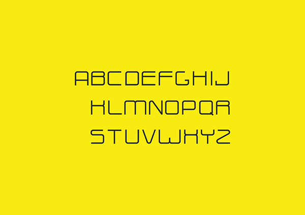 Squareline Typeface on Behance