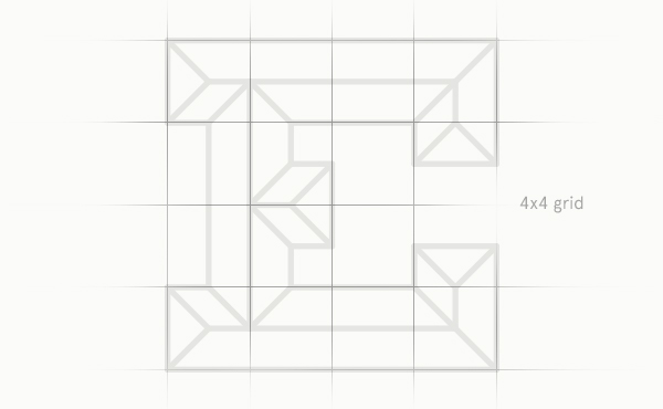 emboss letters alphabet color Colorpallet Typeface vector grid