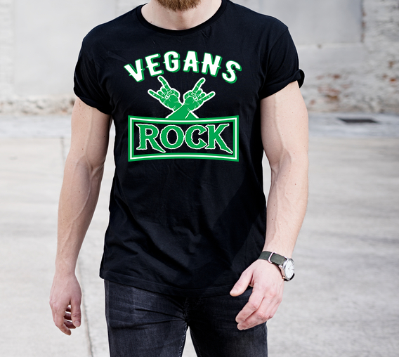 vegan free shirt Amazon design business t-shirt designer Mockup Fashion 