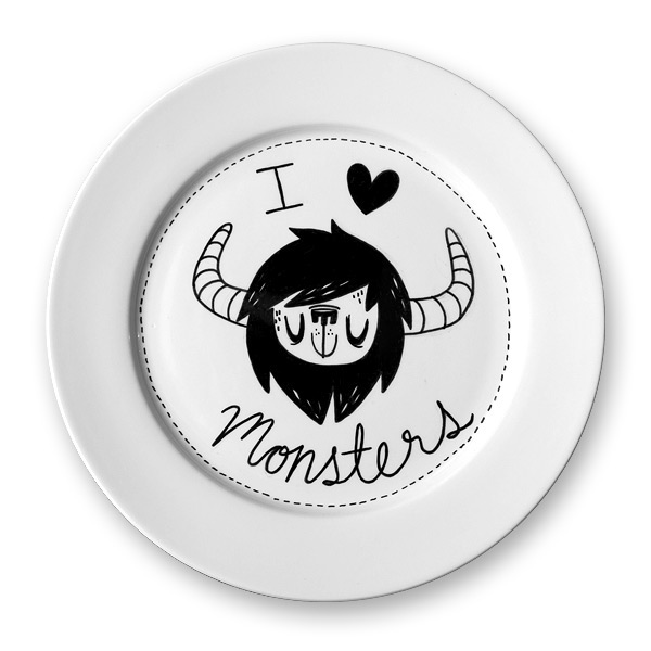 artwork artist Illustrator customization Custom plate cartoon Adventure Time monster Character