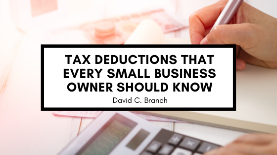 business David C Branch deduction Leadership tax