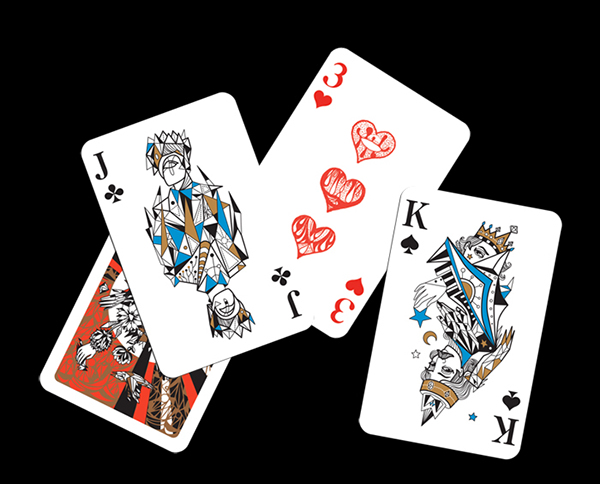 Illustation Playing Cards game