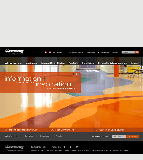 Web home page interactive