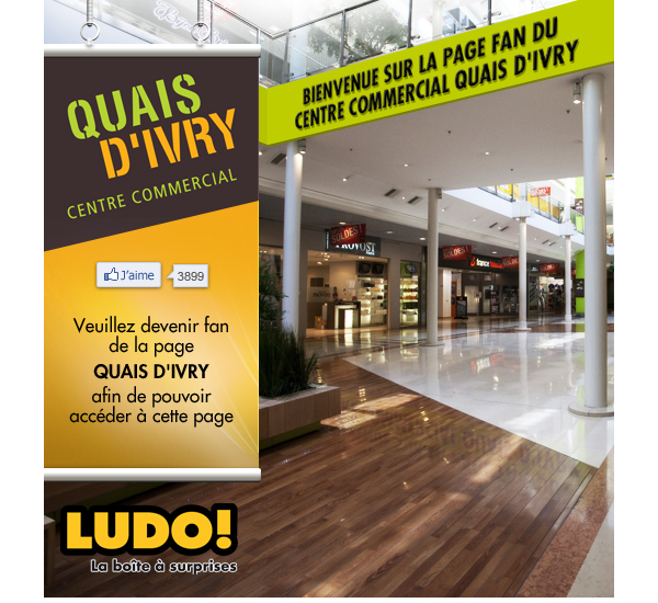 Quais D'ivry  shopping mall stores Shops