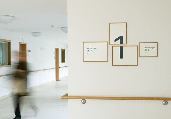 Retirement Facility Hottingen - Signage