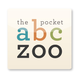 ABC pocket zoo cards Playing Cards deck game children kids youth toy educational animals
