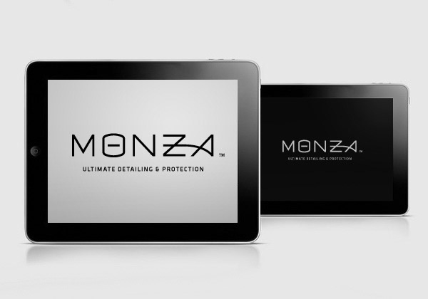 Corporate Identity logo system sign clean minimal car luxury Elite exclusive service detailing monza race