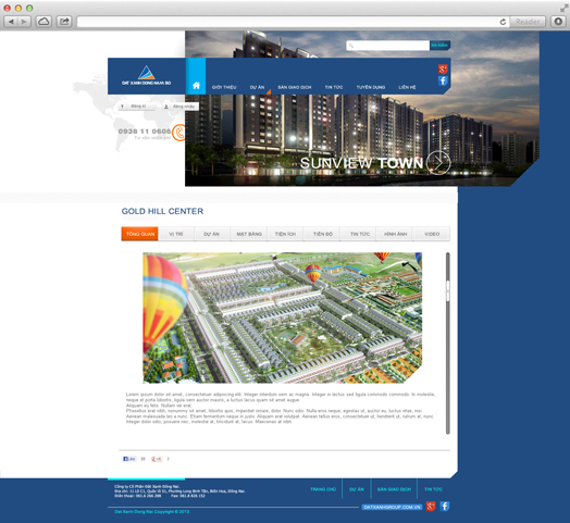 Dat xanh datxanh datxanhdongnambo Website IN interfaces Interfaces web duy art duyart creative idea
