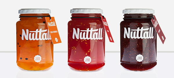 Nuttall Jam Packaging