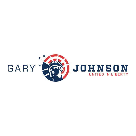 gary johnson UI president  Politics  metro Responsive logo Liberty activism Web