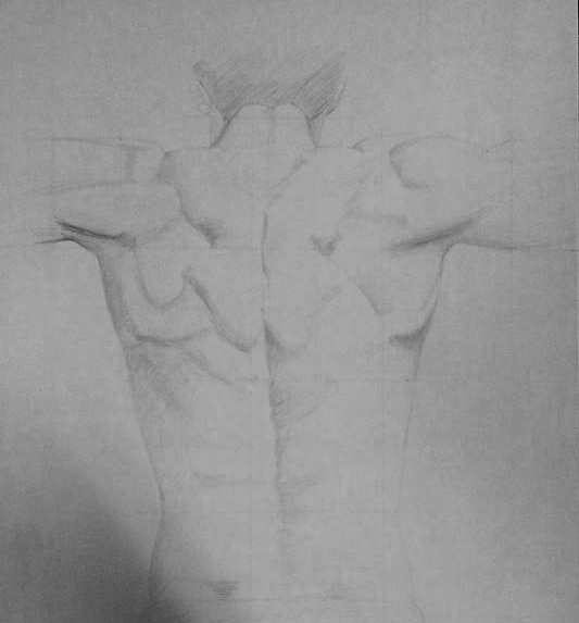 back chest Michelangelo