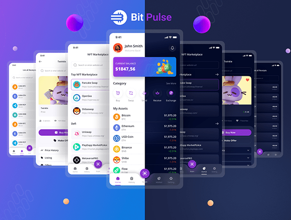 Bit Pulse - Crypto Wallet Mobile App