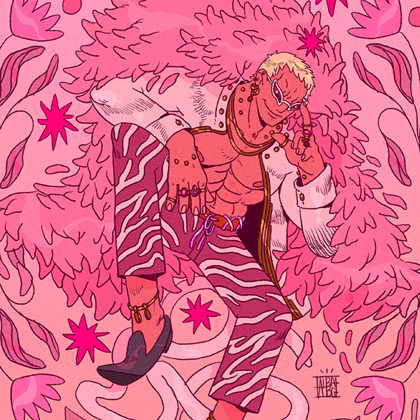 COMO DESENHAR DOFLAMINGO CHIBI ONE PIECE passo a passo 