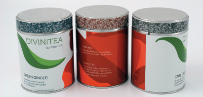 tea tazo stationary logo