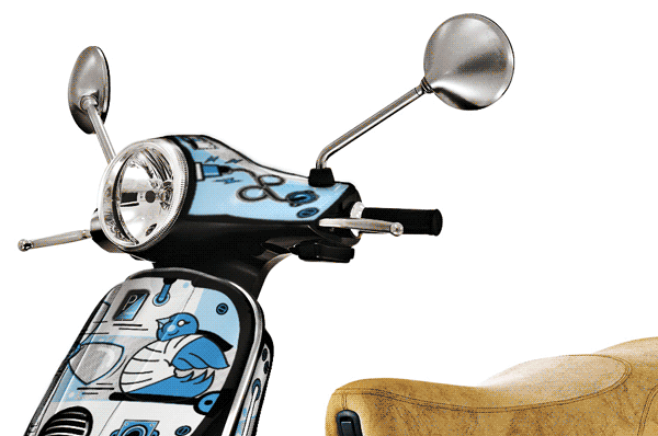 vespa artvespa illustrations design yigitkaragoz yigit karagoz Motor Bike motorcycles istanbul bird hamster battery art vespa Turkey