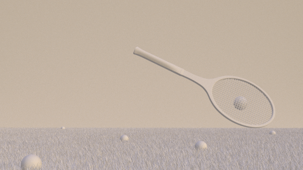 motion graphics  CGI animation  cinema4d motion design design MoGraph tennis 3D