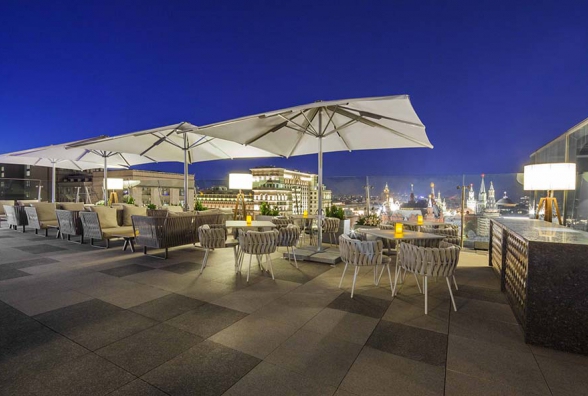 roof terrasse Moscow luxury living
