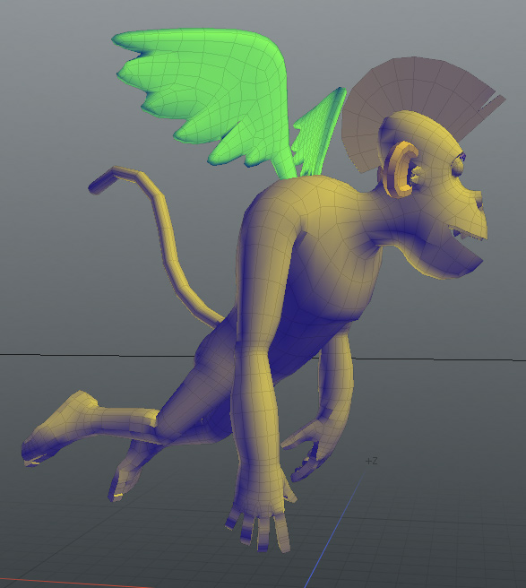 Unreal Character modeling 3D mobile AR game assets design concept