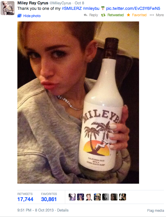miley cyrus Miley bangerz mileybu twerk alcohol Rum Parody parody logo