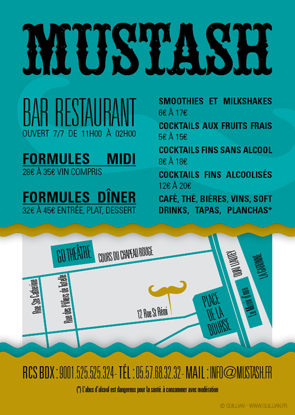 restaurant flyer