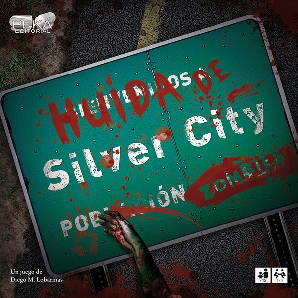 board games zombies español juegos de mesa huida silver city peka editorial