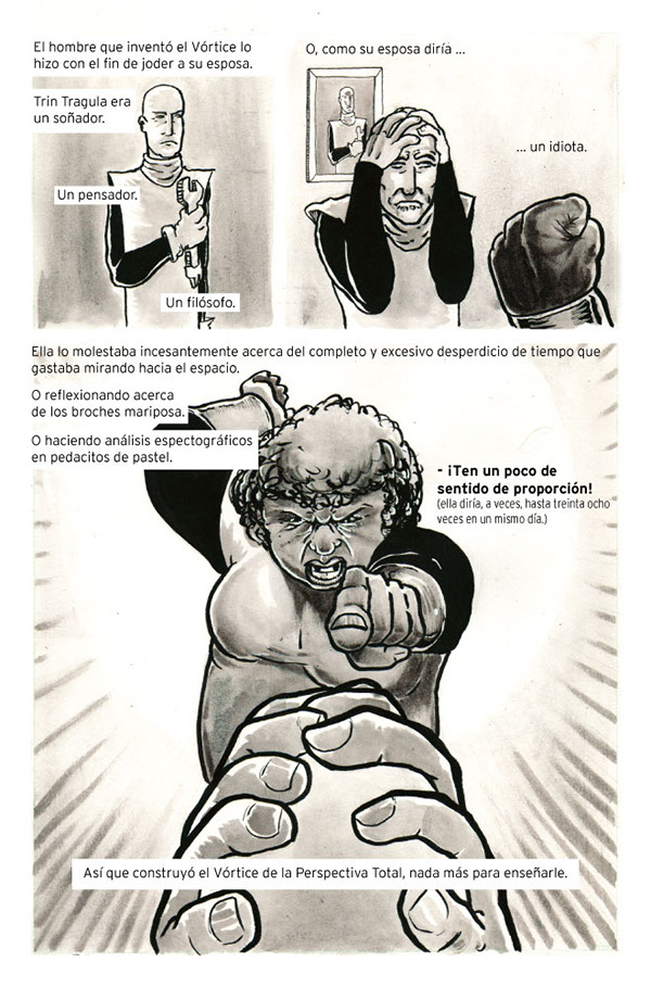 Douglas Adams Comic Book comics Sequential Storytelling historieta narración secuencial adaptación hitchhiker's guide to the galaxy