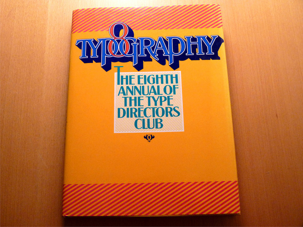 type directors club brier Benguiat TDC typography 8 book design book cover david brier