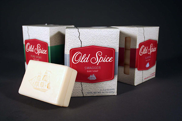 Old Spice bar soap on Behance
