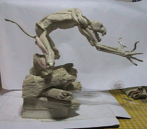 artoy character modeling epoxi clay polymeric clay sculpture visual developement