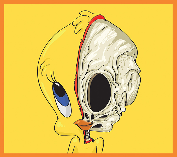 cartoon art tweety Pooh simpsons minions spongebob skull Pokemon yellow cute Character Fun bones