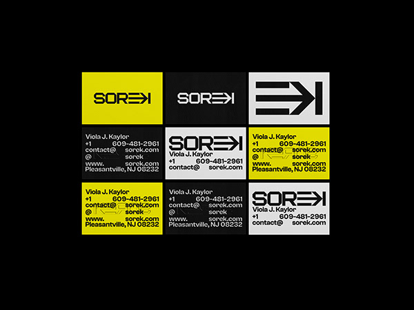Sorek© | Brand identity - Electric car charger