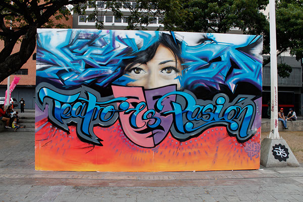 festiva teatro caracas CCS grafitis frida