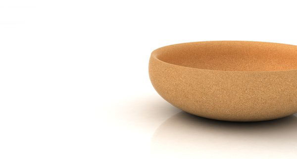 tableware cork bowls Sustainability Sustainable Design