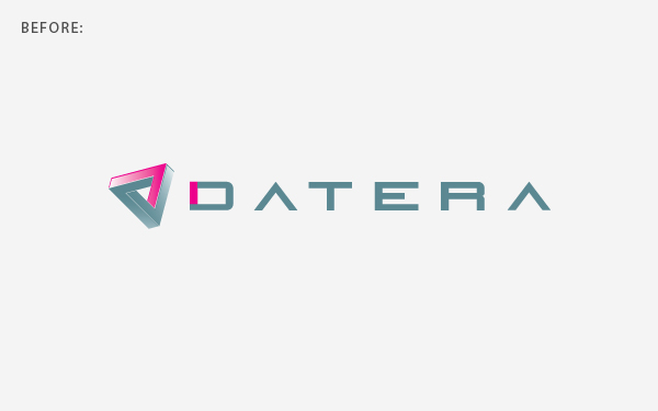 datera Corporate Identity identity Telecommunication IT Technology company brand